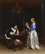 TERBORCH, Gerard The Letter (mk25 oil painting on canvas